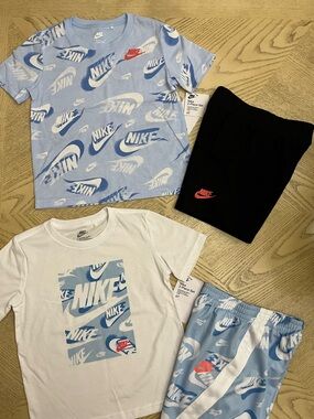 *BUNDLE* Boys Nike Short Sleeve Tees & Shorts Size 4T